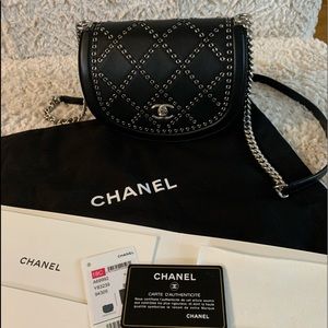 Chanel Small Coco Small Eyelets Flap Bag